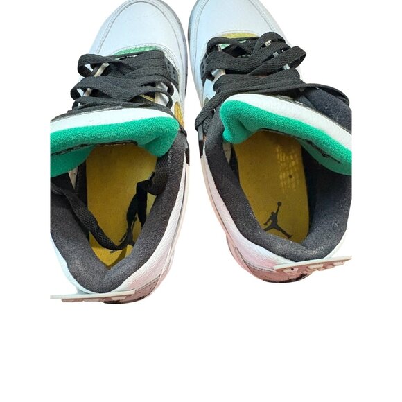 Jordan Women's Jordan 4 Rasta Green - Picture 8 of 16